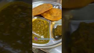 देसी घी वाली बेड़ई Only ₹80- #streetfood #indiancuisine