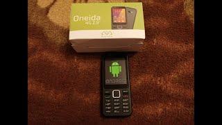 Mobiwire Oneida review Android feature phone