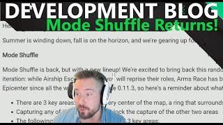 Development Blog - Mode Shuffle Returns