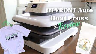 HTVRONT Auto Heat Press Review  Best Heat Press?