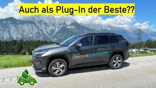 Toyota RAV 4 Plug-In Hybrid Verbrauchstest mit leerer Batterie.