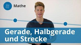 Gerade Halbgerade und Strecke – Mathe  Duden Learnattack