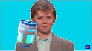 kid sings chug jug with you on Americas Got Talent