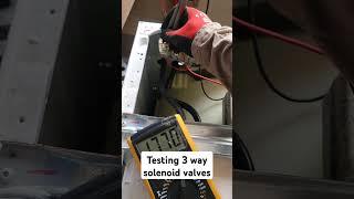 How to diagnose  faulty washing machine solenoid valves #washer #repair #shorts #viralvideo