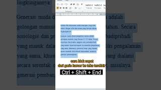 14 shortcut di ms word yang wajib kamu tahu biar kerja lebih cepat