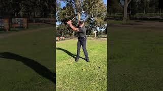 Shortening your swing could be the answer to your arms collapsing during your backswing #shorts