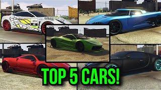 TOP 5 CARS in GTA 5 Story Mode