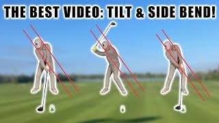 SLICE KILLER POWER MAKER-having a solid  BRACED TILT in your golf swing