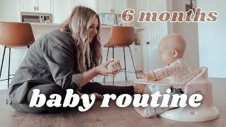 6 MONTH BABY ROUTINE  Feeding + Nap Schedule