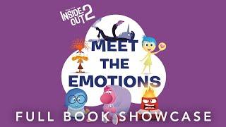 Inside Out 2 Meet The Emotions  Full Book Showcase