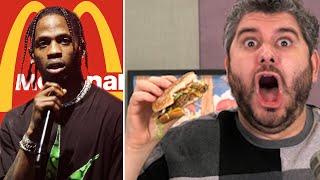 Travis Scott McDonalds Food Review