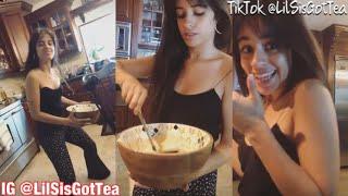 CAMILA CABELLO COOKS A PANCAKES FOR THE FIRST TIME ON INSTAGAM LIVE