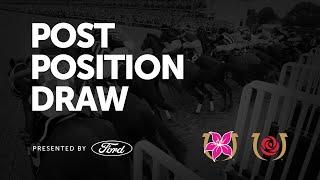 2023 Kentucky Derby and Oaks Post Position Draw