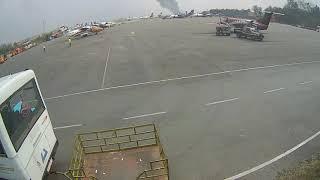 US Bangla airline plane crash cctv footage at Kathmandu Airport-2018 #Aircrash