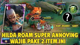 Hilda Tank Kuat & Rusuh Musuh Auto Kena Mental - Hilda Best Build - Mlbb