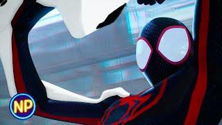 Miles Helps His Dad and Fights The Spot  Spider-Man Across the Spider-Verse 2023  Now Playing