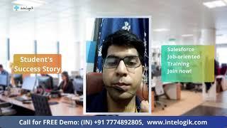 Salesforce Placement Success Story By One Of Our Student