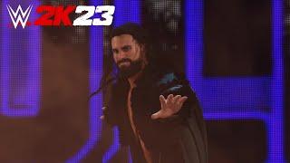 WWE 2K23 - Seth Freakin Rollins Entrance Signature Finisher