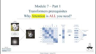 Module 7- Part 1- The Essential Transformers Prerequisites Why attention is ALL you need