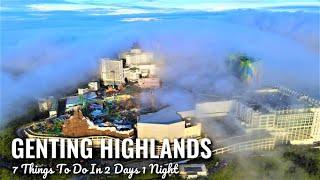 Genting Highlands  Live In The Cloud  SkyWorld Opening 8 Feb 22  7 Things To Do  Weekend Getaway