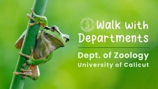 Walk with Departments  Zoology  University of Calicut