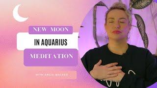 New Moon in Aquarius Meditation