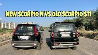 SCORPIO N VS SCORPIO S11 DRAG RACE