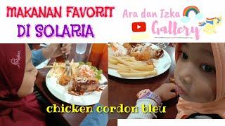 Chicken Cordon bleu makanan Favorit di Solaria