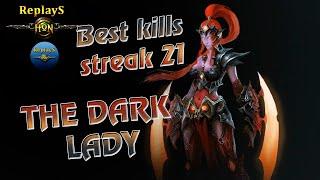 HoN replays - The Dark Lady - Immortal - FallenOne Legendary II