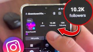 How to Get Free Instagram Followers FAST  +10K Free Instagram Followers in 2024 SECRET REVEALED