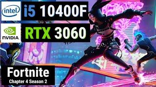 Core i5 10400F + RTX 3060 = FORTNITE DX12