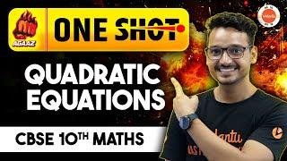 Quadratic Equations Class 10 One Shot  CBSE 10 Maths  Agaaz One Shot