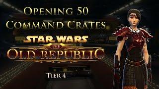 SWTOR Opening 50 Tier 4 Command Crates Shadow