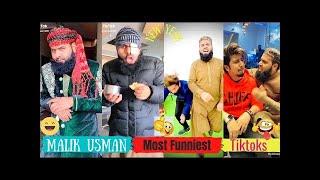 Malik Usman New Funniest Videos 2021   Molvi Usman tiktok   Malik Usman Funny  2021