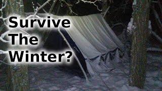 Homemade Hot Tent And Stove Update - Did they survive the winter?