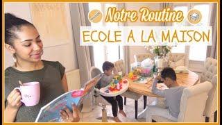 ROUTINE ÉCOLE À LA MAISON + ORGANISATION PLANNING COURS ET ACTIVITÉS 