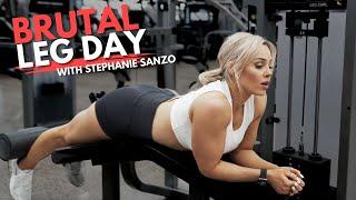The PERFECT Leg Workout LEG DAY MOTIVATION with Stephanie Sanzo