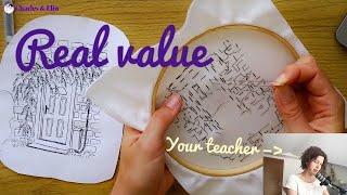 10 Minute Embroidery Lesson