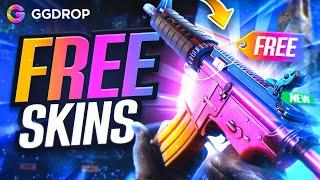 I GOT SO MANY FREE CS2 SKINS ON GGDROP EVENT?