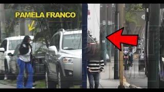 Camioneta que moviliza a Pamela Franco es captada entrando a casa de amigo íntimo de Christian Cueva