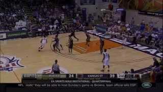 Kansas State Wildcats Basketball Zone Shallow Entry