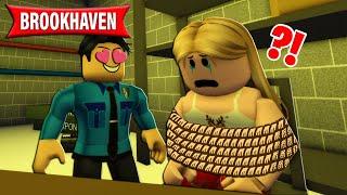 STALKER POLIZIST ENTFÜHRT MICH in BROOKHAVEN Roblox Brookhaven RP  Story Deutsch