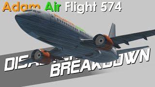 The Worst Airline in the World Adam Air Flight 574 - DISASTER BREAKDOWN