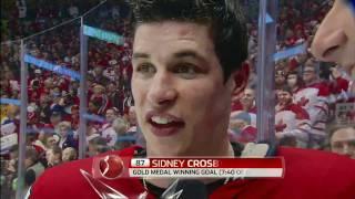 Team Canada - Golden Goal and Crosbys On-Ice Interview