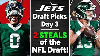 Jets Draft Braelon Allen & Jordan Travis Day 3 Draft Picks & Reactions