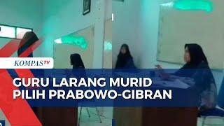 Viral Guru SMK di Rembang Larang Murid Pilih Prabowo-Gibran