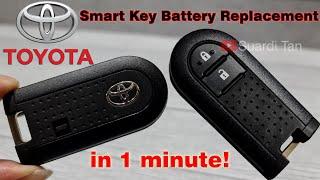 TOYOTA Smart Key  Keyless  Key FOB Battery Replacement