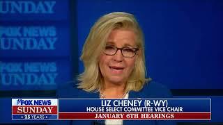 Rep. Liz Cheney Joins Fox News Sunday  July 24 2022