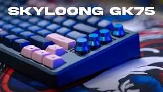 A Keyboard with 4 Knobs - Skyloong GK75 Review Teardown & Sound Test