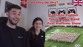 British Couple Reacts to Fantastic Fightin Texas Aggie Band Halftime Show